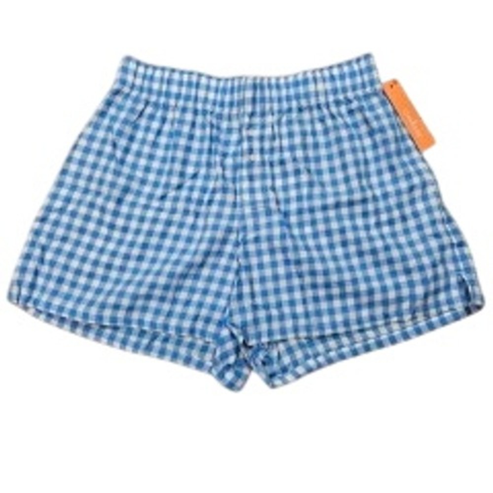 Colsie Women's Blue Gingham Pajama‎ Shorts Size S